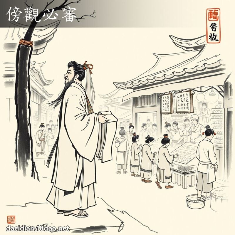 傍观必审 配图