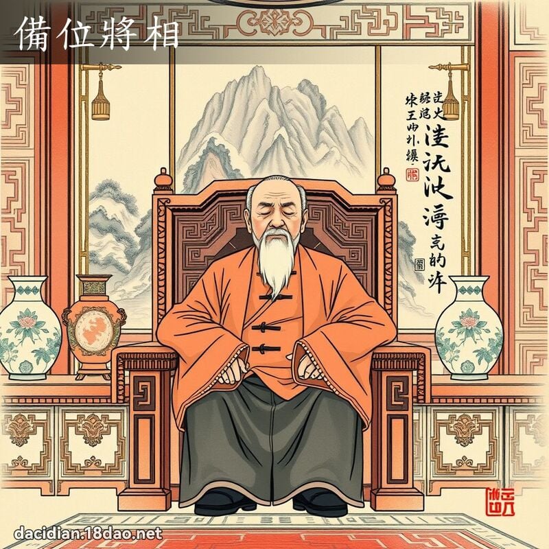 备位將相 配图