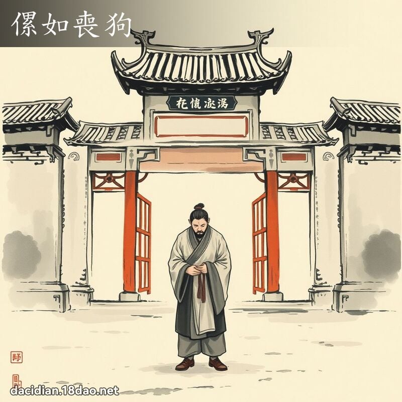 傫如丧狗 配图