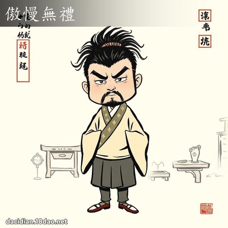 傲慢无礼 配图