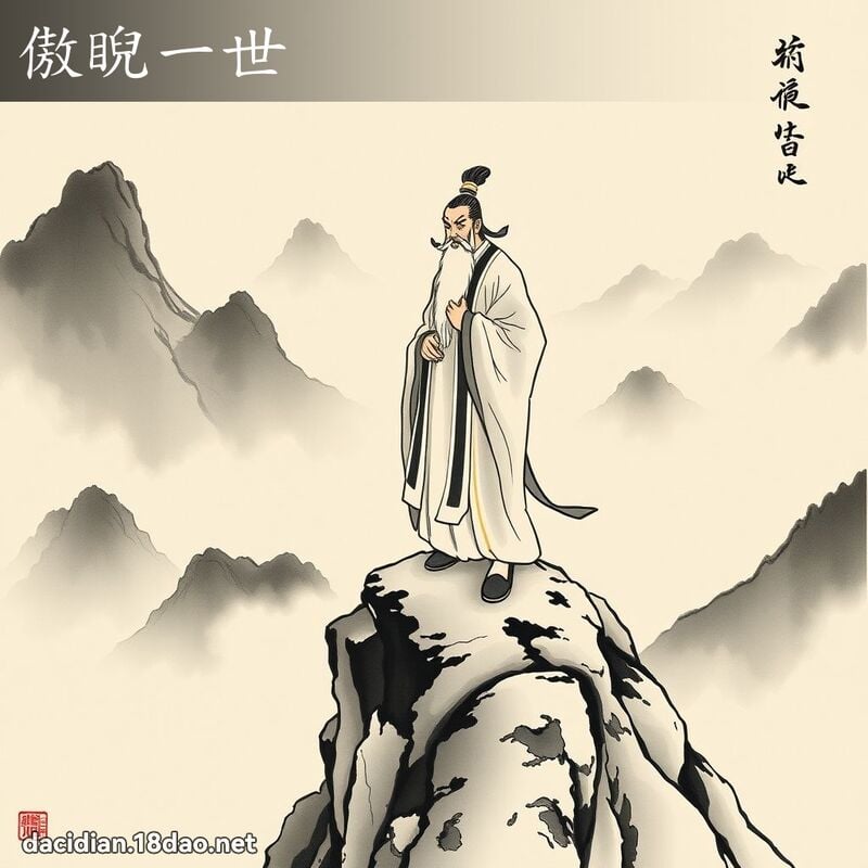 傲睨一世 配图