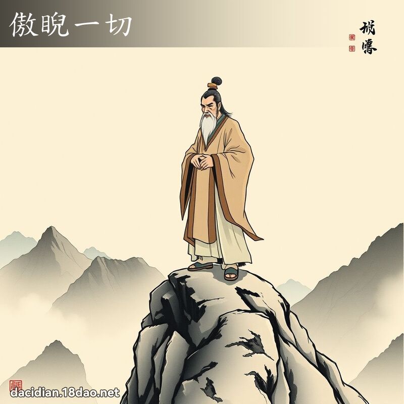 傲睨一切 配图