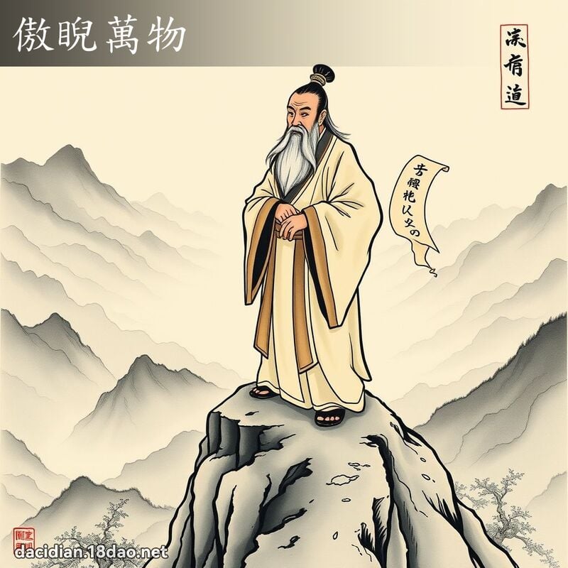 傲睨萬物 配图