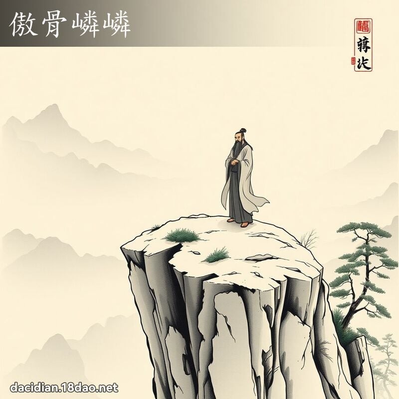 傲骨嶙嶙 配图