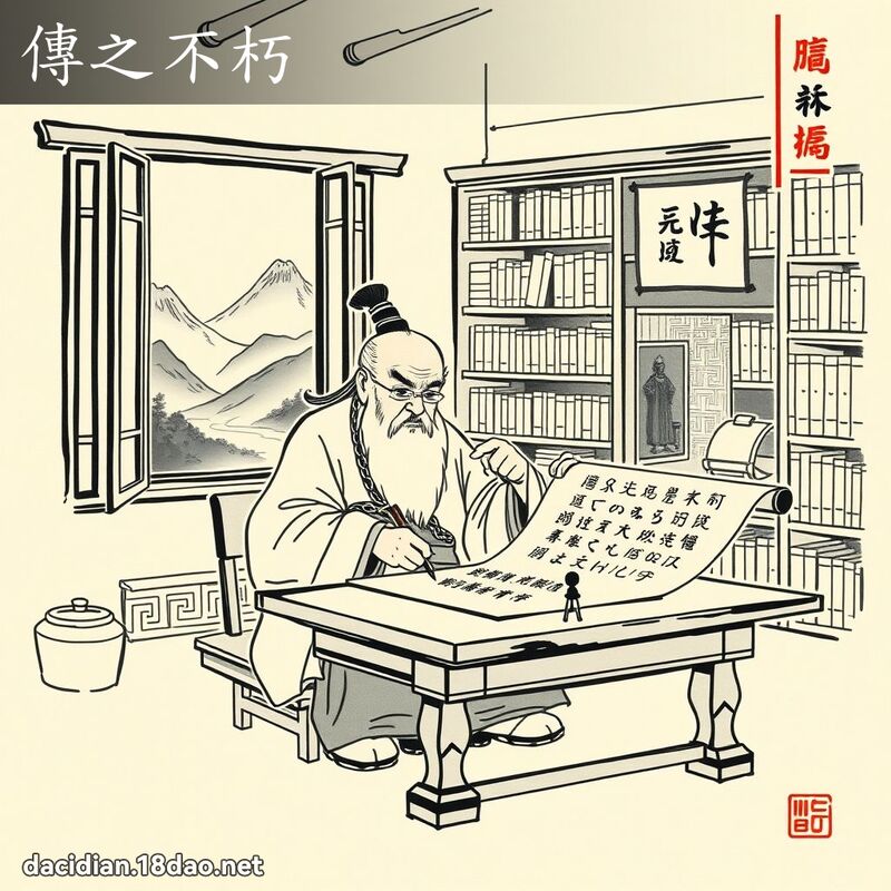 傳之不朽 配图