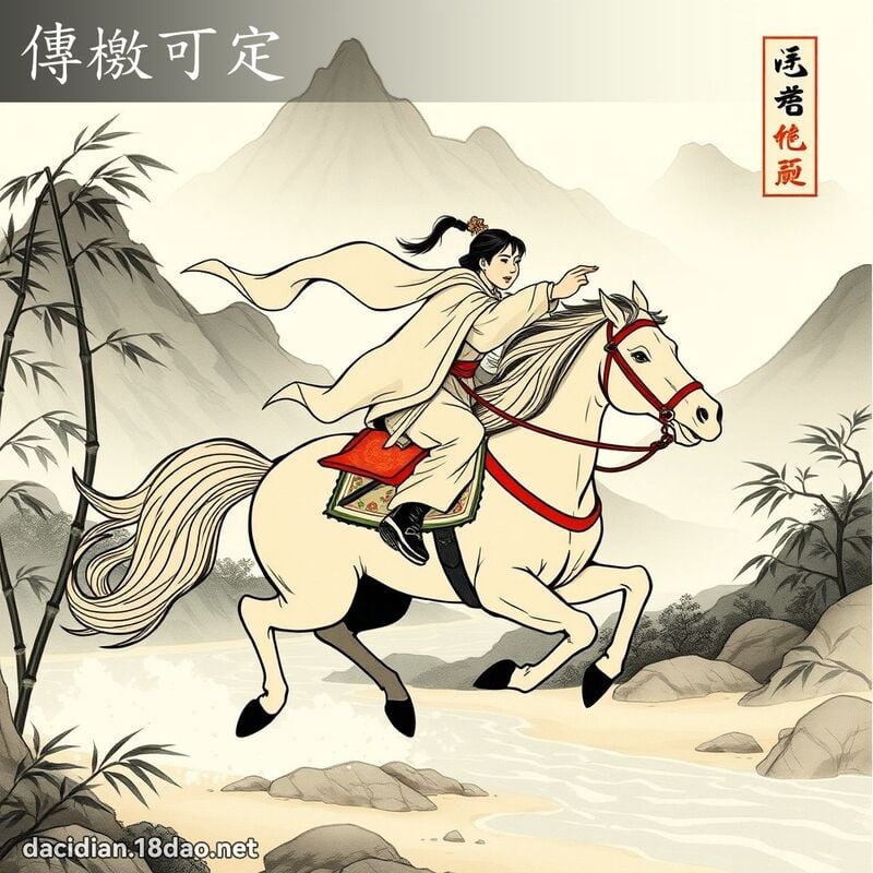 傳檄可定 配图