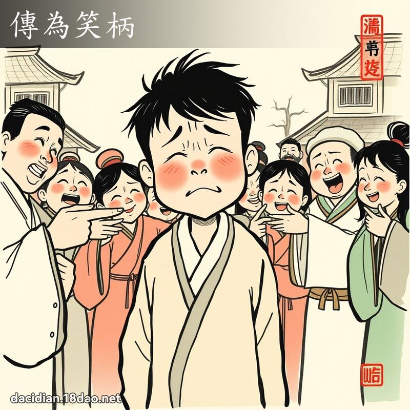 傳為笑柄 配图