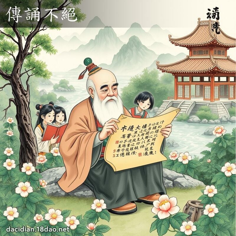 傳誦不絕 配图