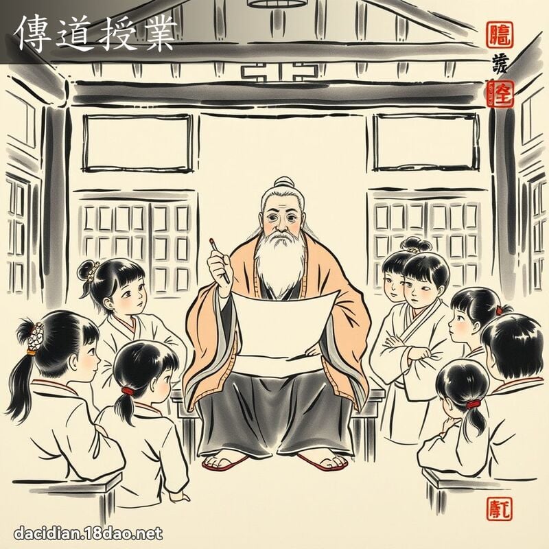 傳道授業 配图
