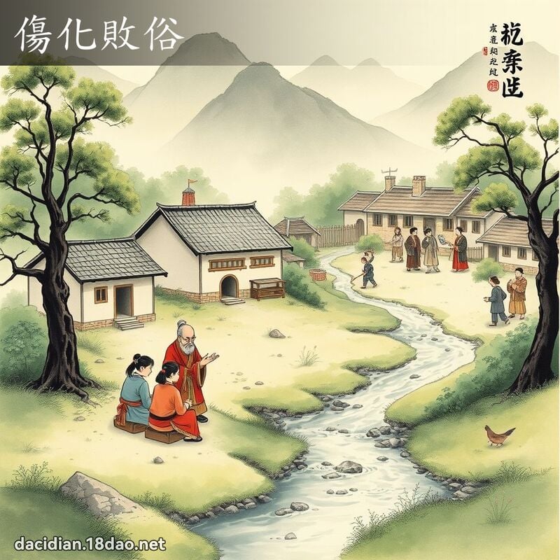 傷化敗俗 配图