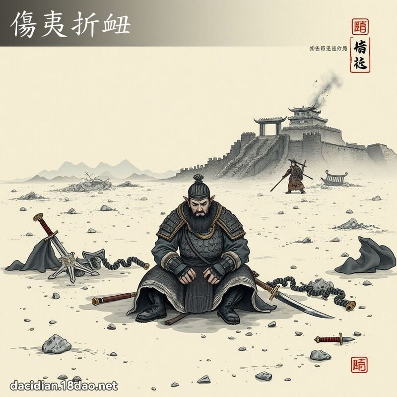 傷夷折衄 配图