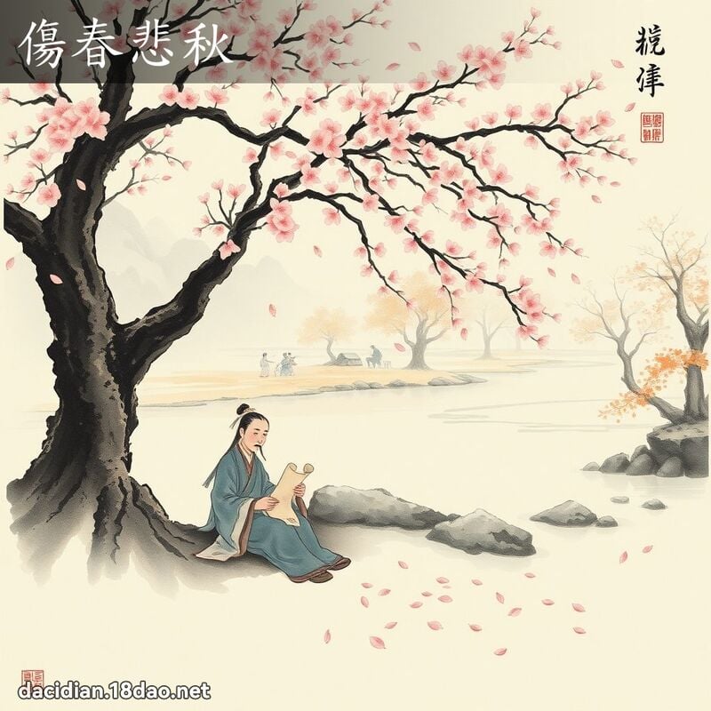傷春悲秋 配图
