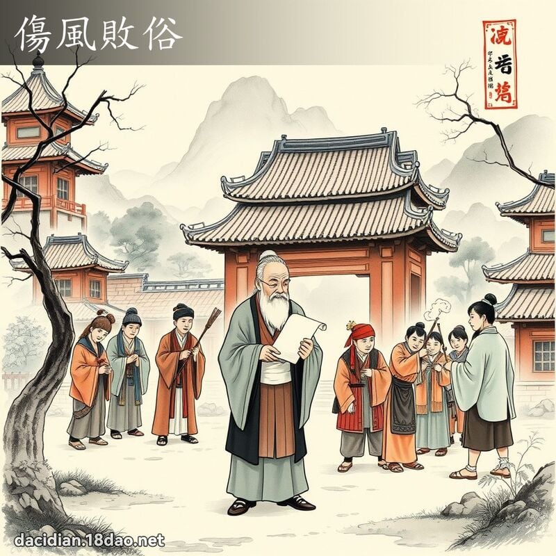 傷風敗俗 配图