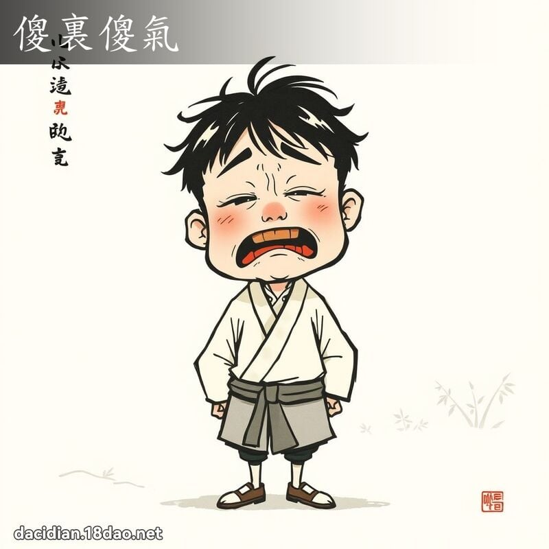 傻裏傻氣 配图