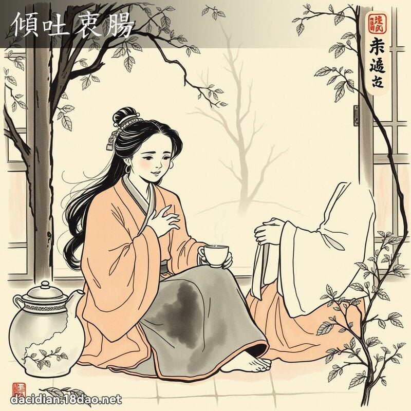 傾吐衷腸 配图
