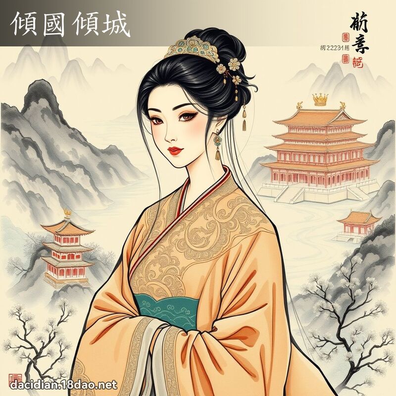 傾國傾城 配图