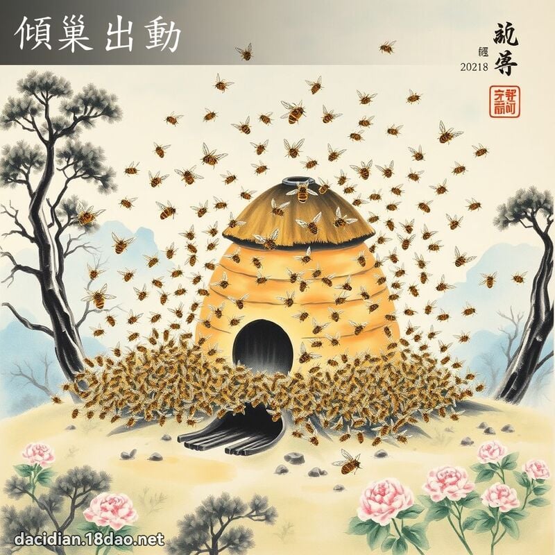 傾巢出動 配图
