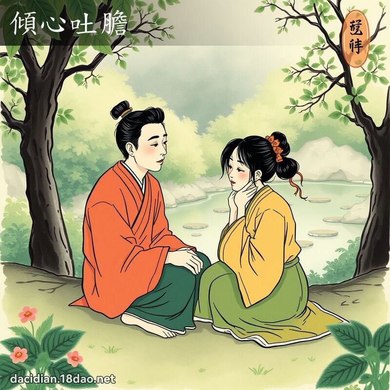 傾心吐膽 配图