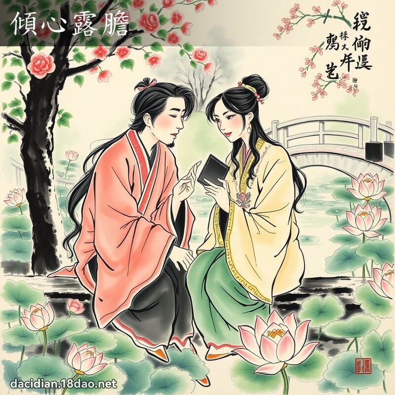傾心露膽 配图