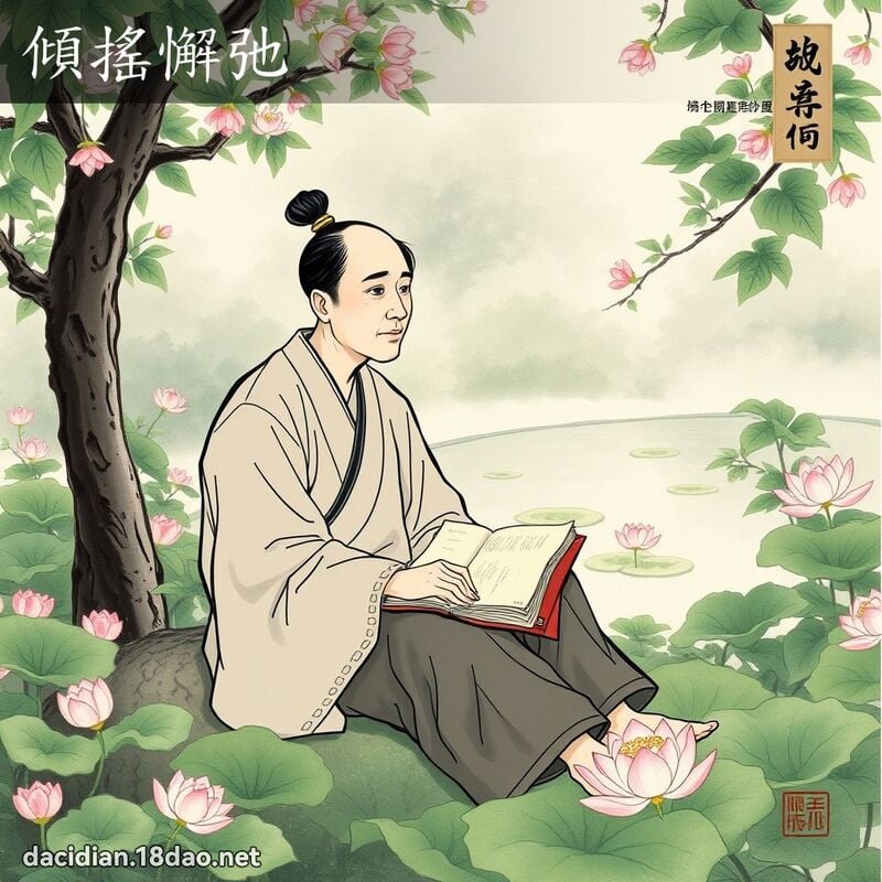 傾搖懈弛 配图