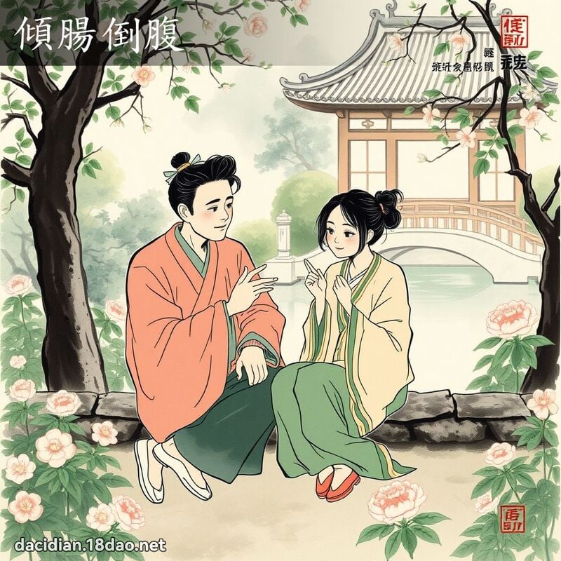傾腸倒腹 配图