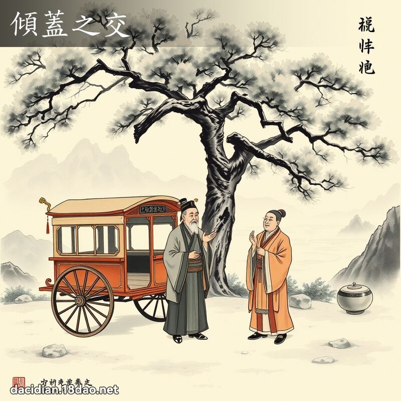 傾蓋之交 配图