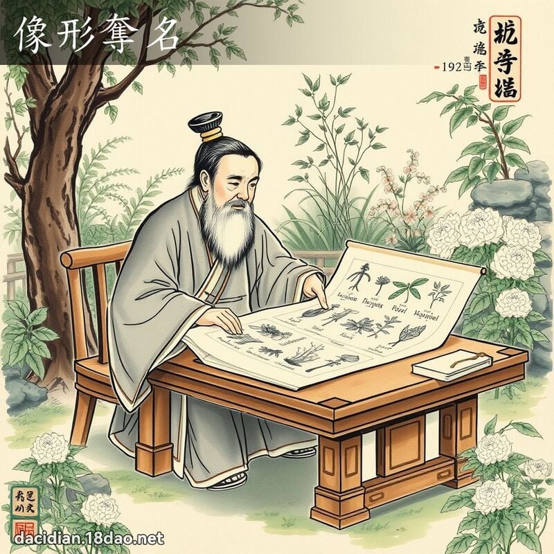 像形夺名 配图