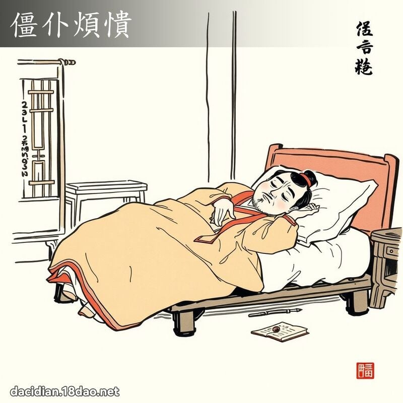 僵仆烦憒 配图