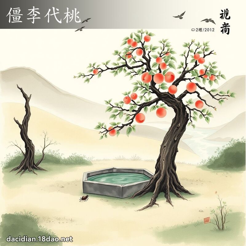 僵李代桃 配图