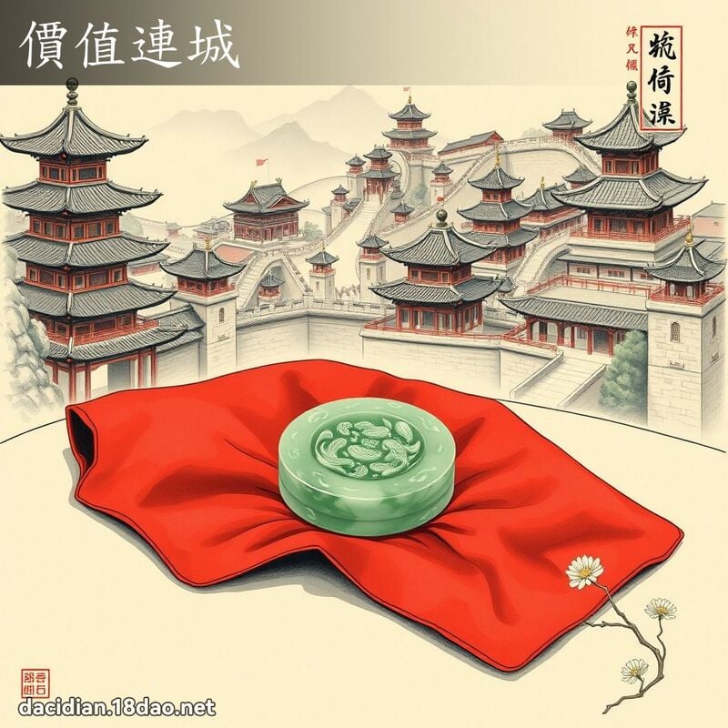 价值连城 配图
