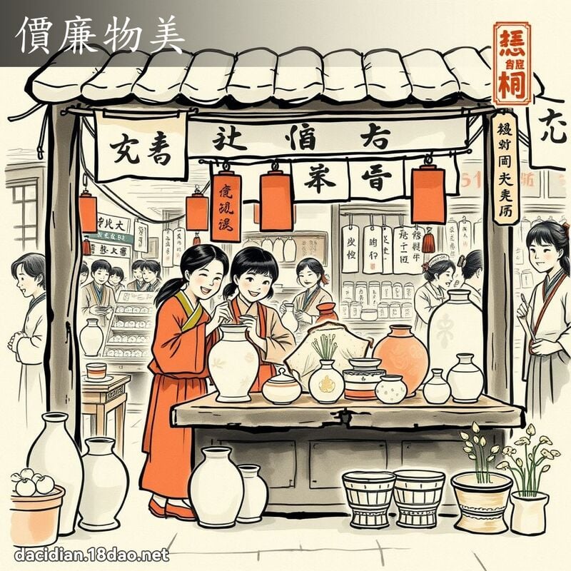 价廉物美 配图