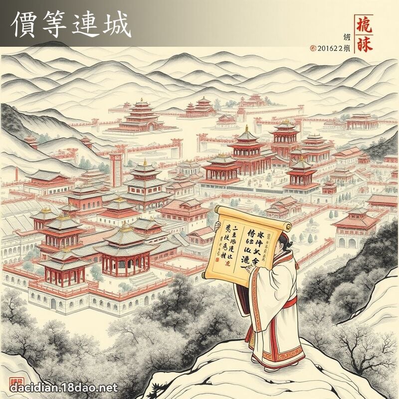 价等连城 配图