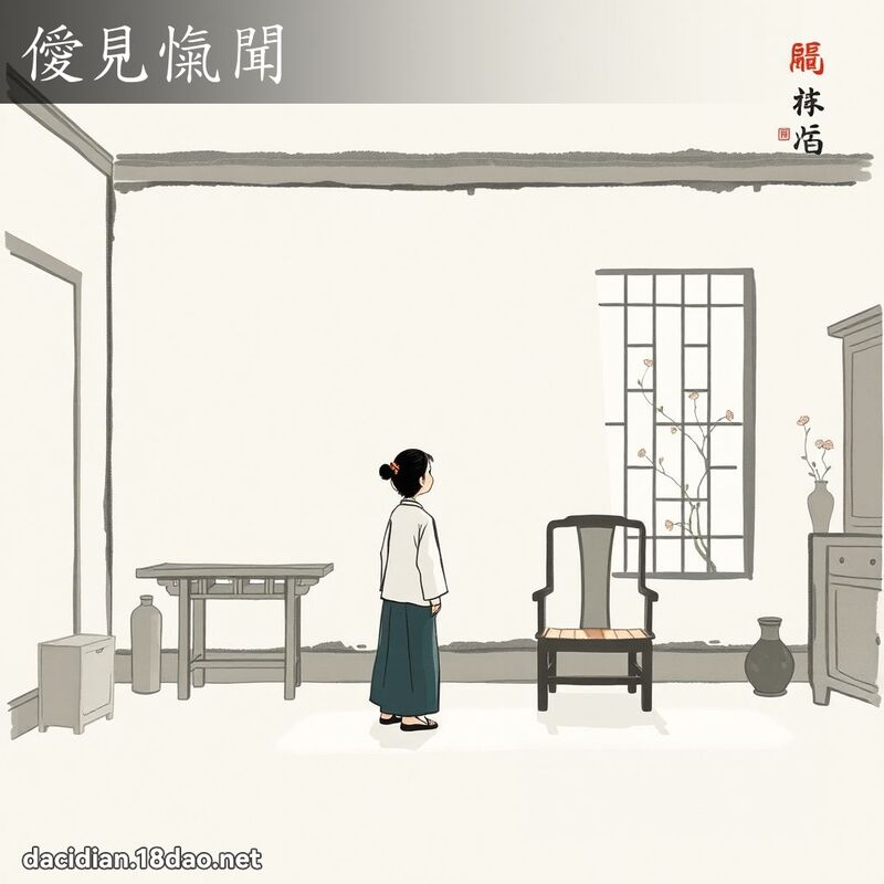 僾见愾闻 配图