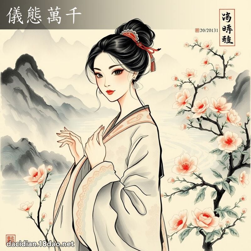 仪态万千 配图