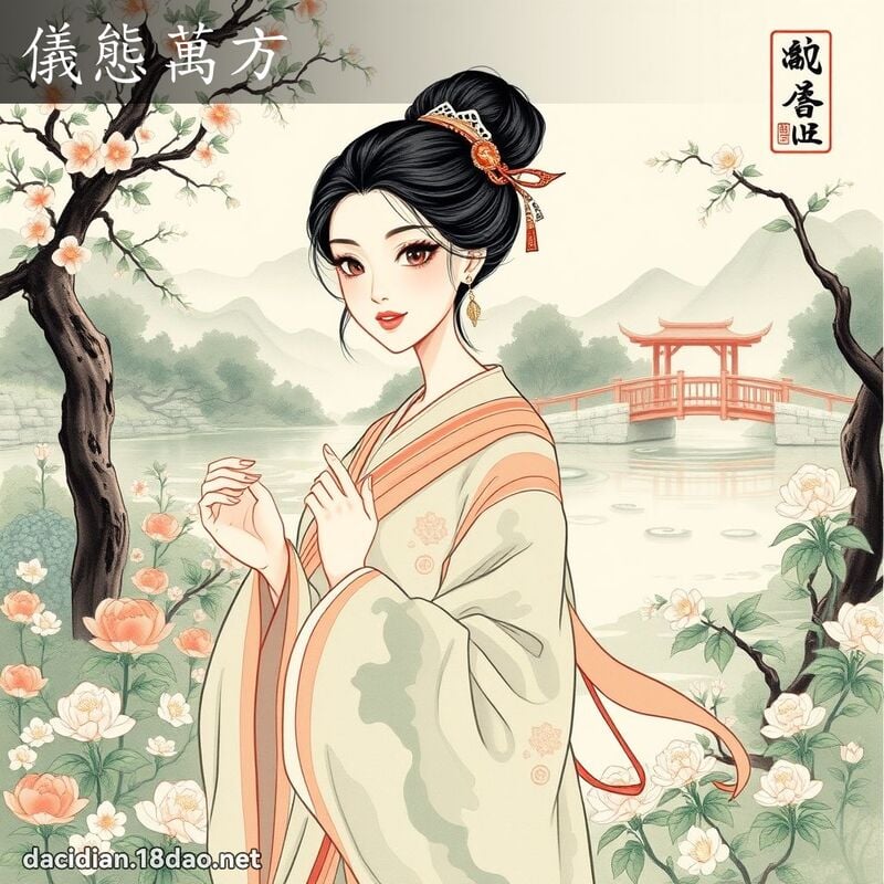 仪态万方 配图