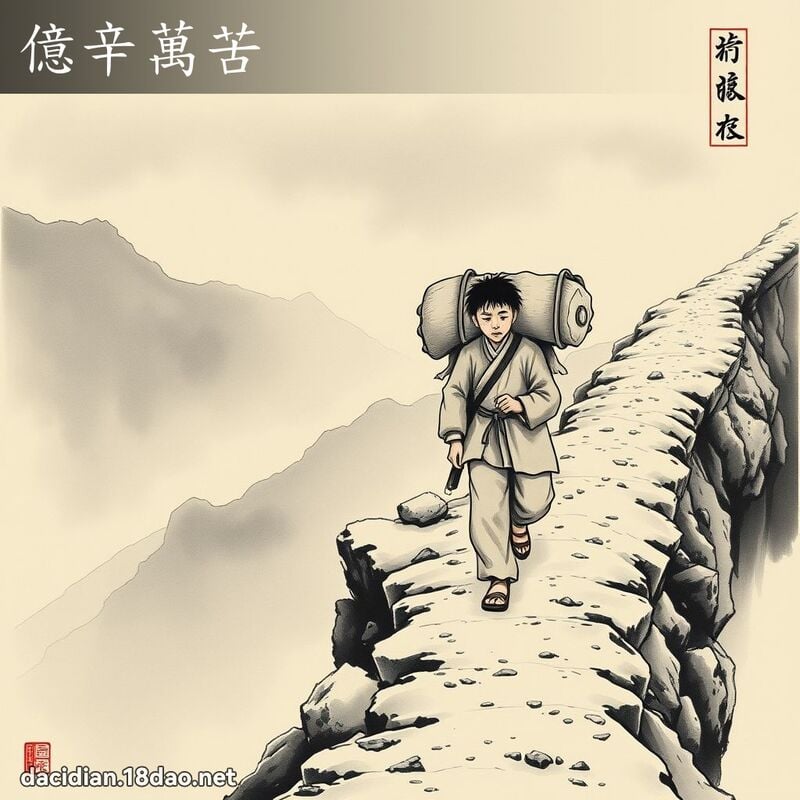 亿辛万苦 配图