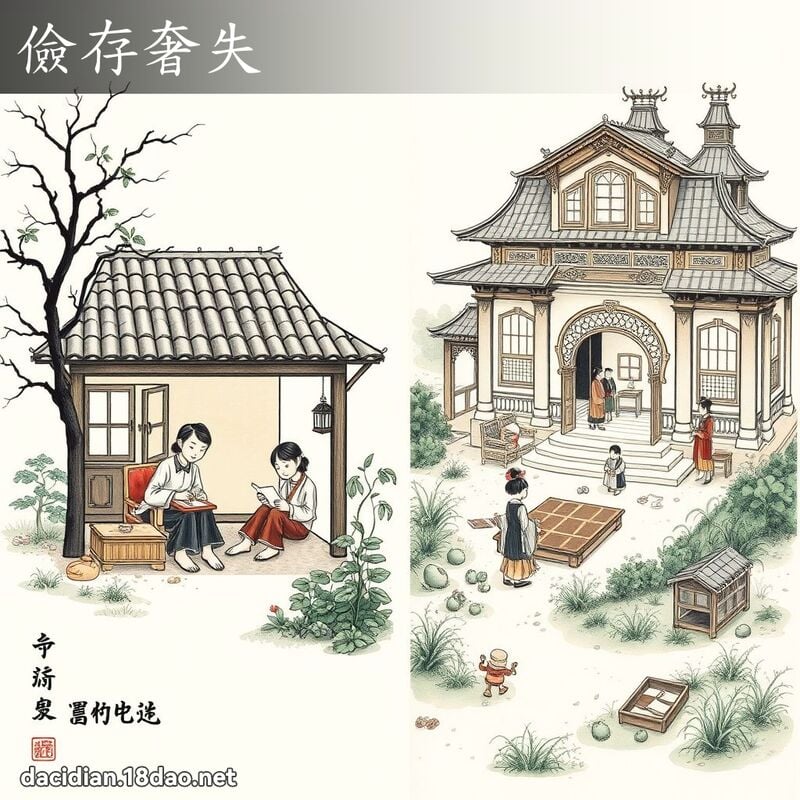 俭存奢失 配图