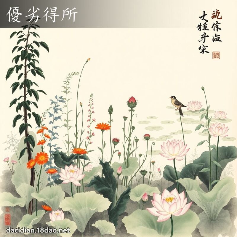 优劣得所 配图