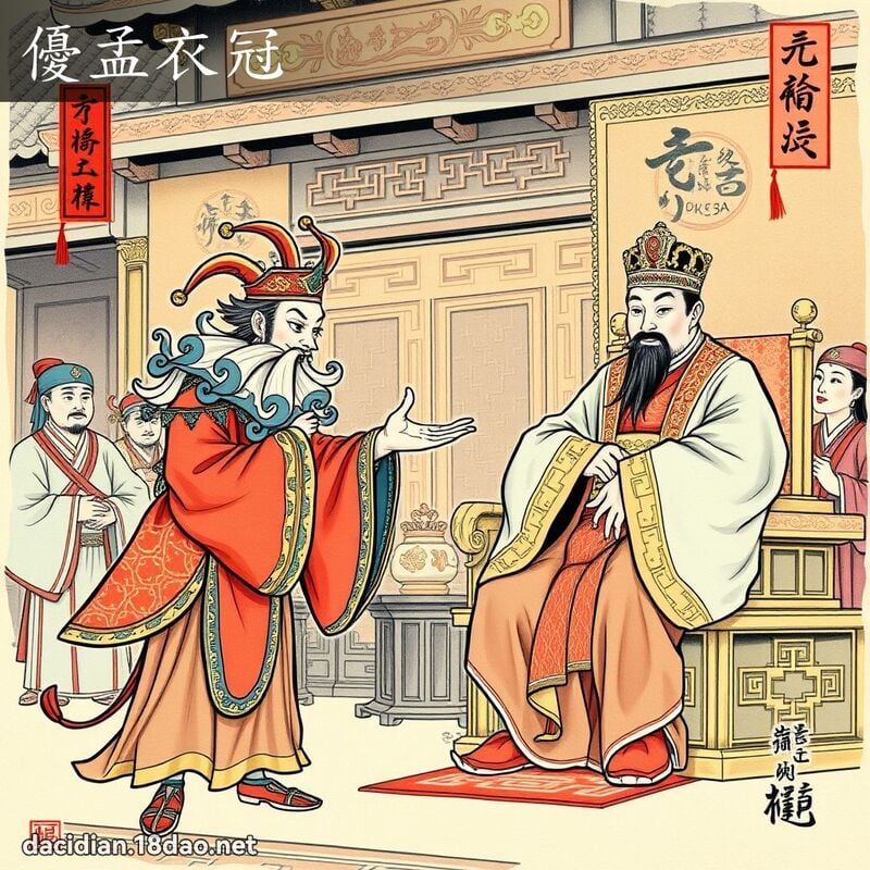 优孟衣冠 配图