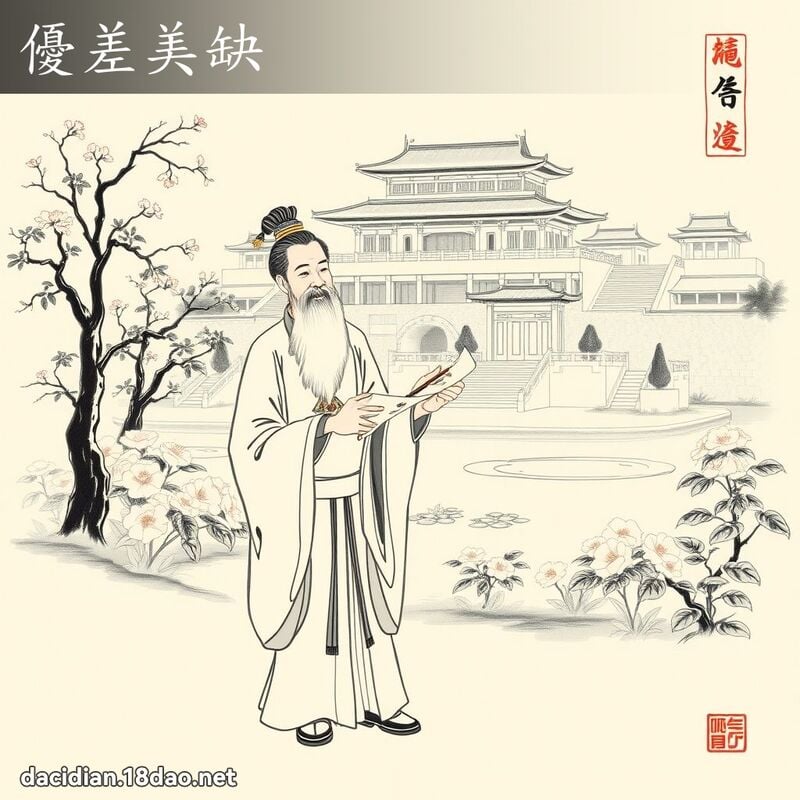 优差美缺 配图
