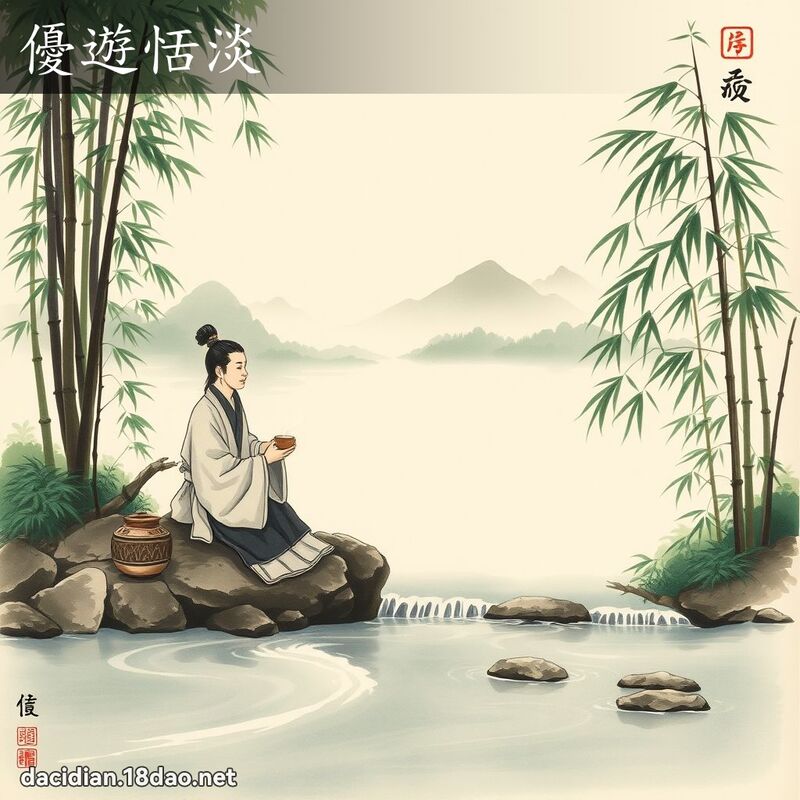 优游恬淡 配图
