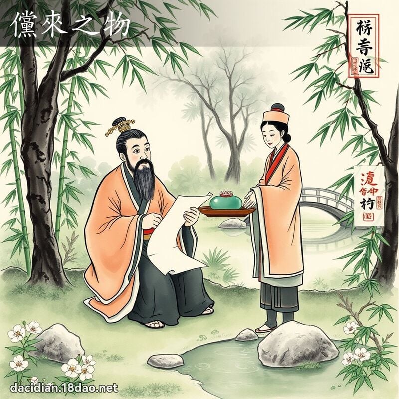 儻来之物 配图