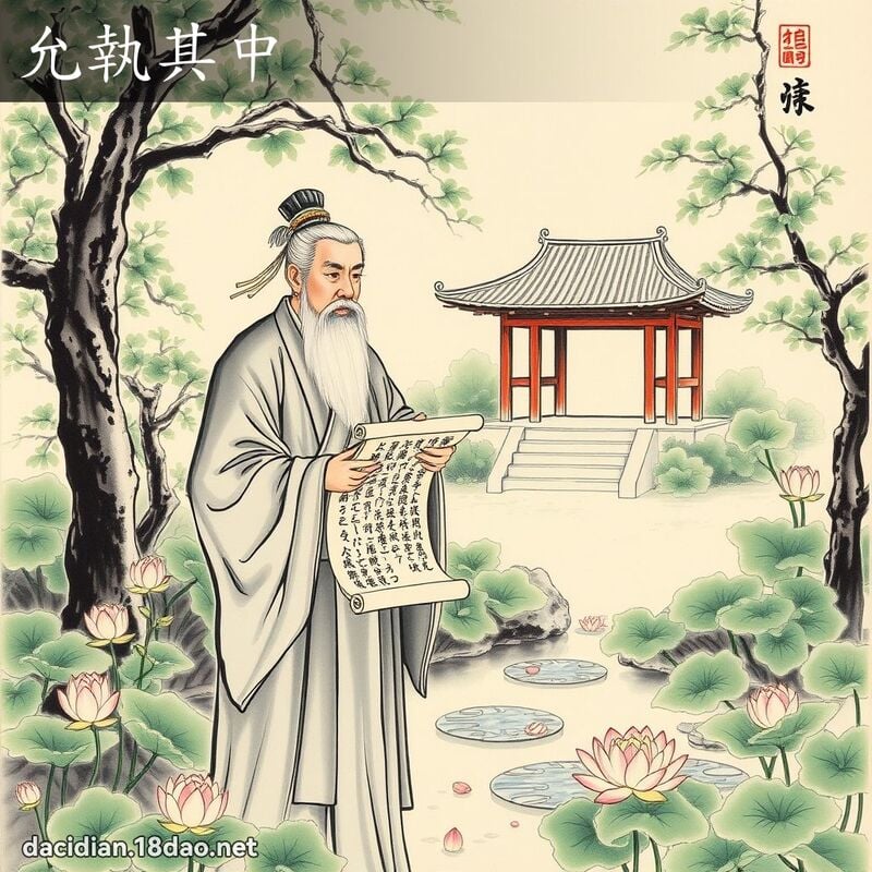 允执其中 配图