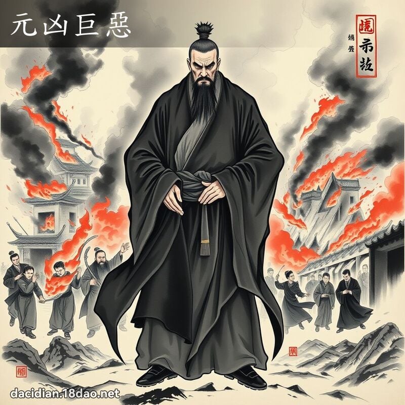 元凶巨恶 配图