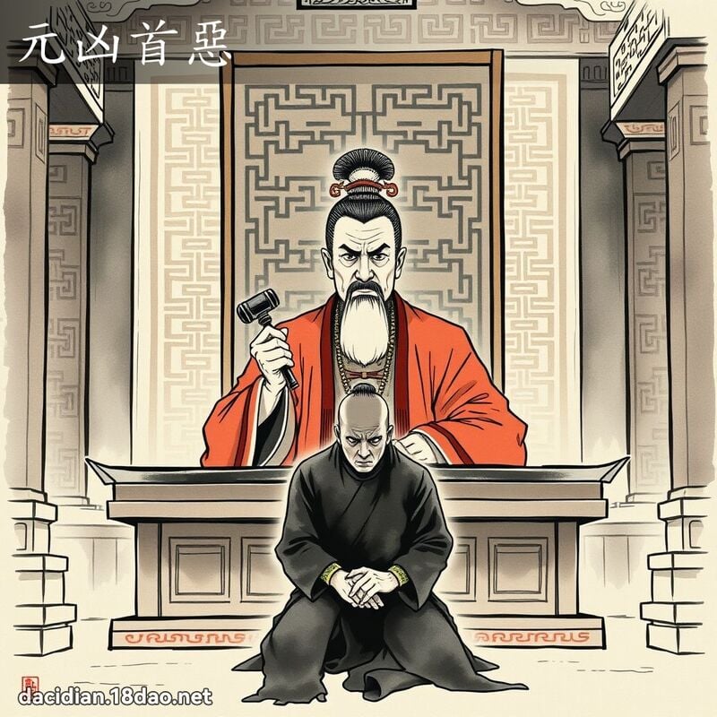 元凶首恶 配图