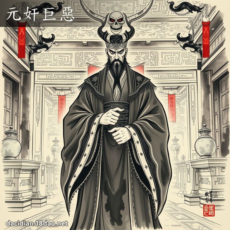 元奸巨恶 配图