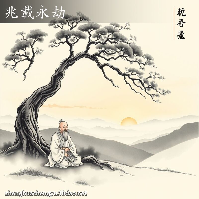兆載永劫 - 中華成語配圖