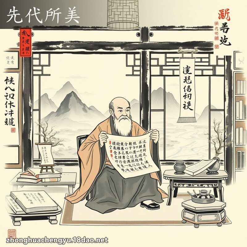 先代所美 - 中華成語配圖