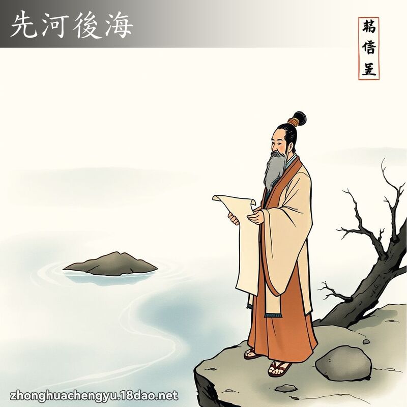 先河后海 配图