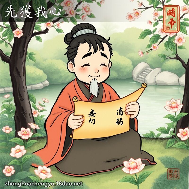 先獲我心 - 中華成語配圖